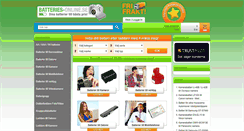 Desktop Screenshot of batteries-online.se